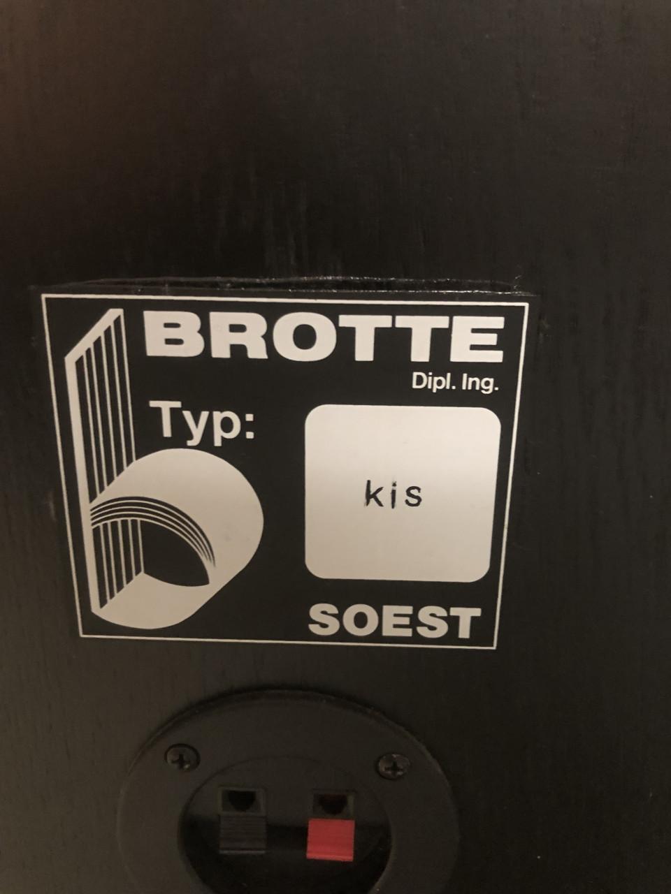 Brotte Luidsprekerset type KIS.