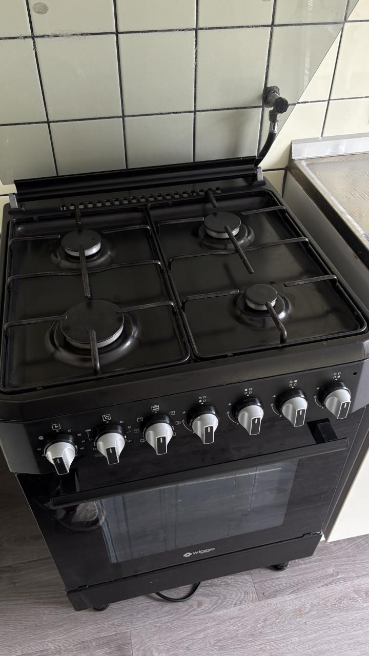 Vrijstaand gasfornuis/oven