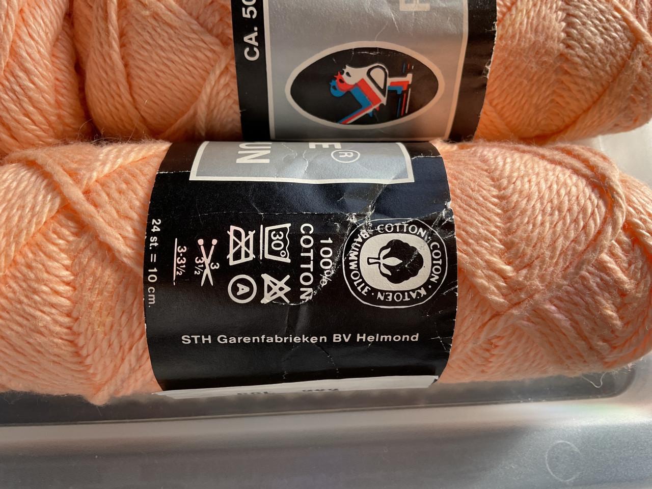 Durable perle spun katoen