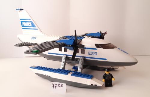 Lego City 7723: Politie watervliegtuig met piloot