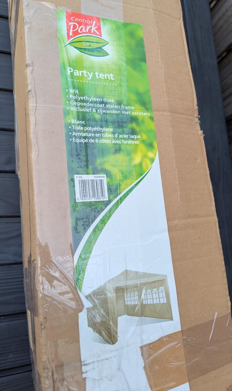 Partytent nieuw 6 x 3 meter