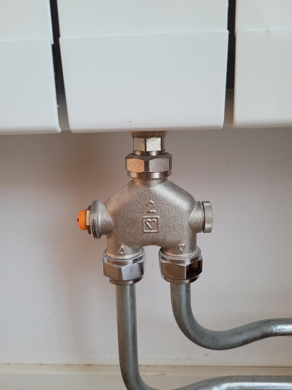 Radiator verticaal