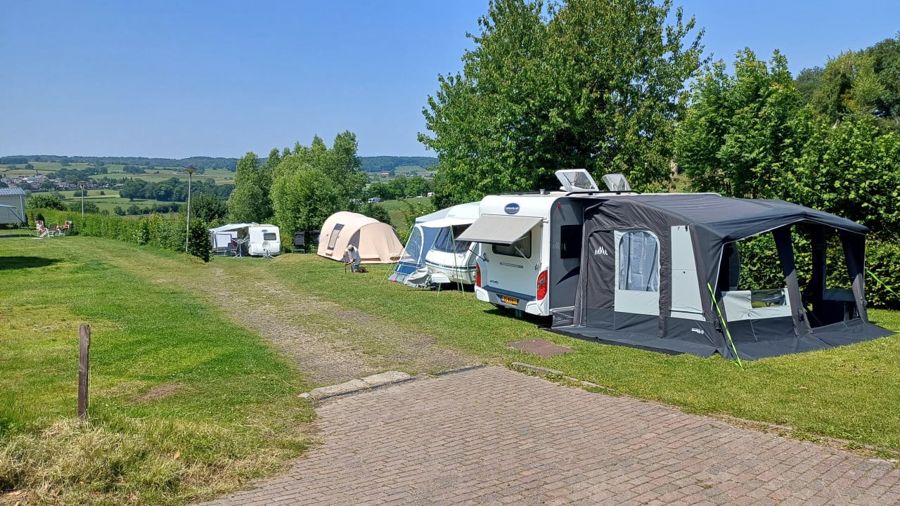 Te koop: Opblaasbare deeltent Obelink Castello 390 Air