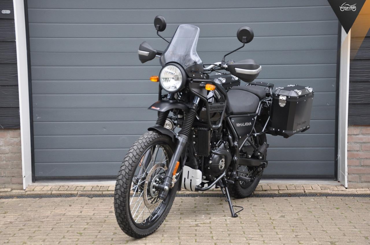 Royal Enfield Himalayan 410 Mooie en complete motor!