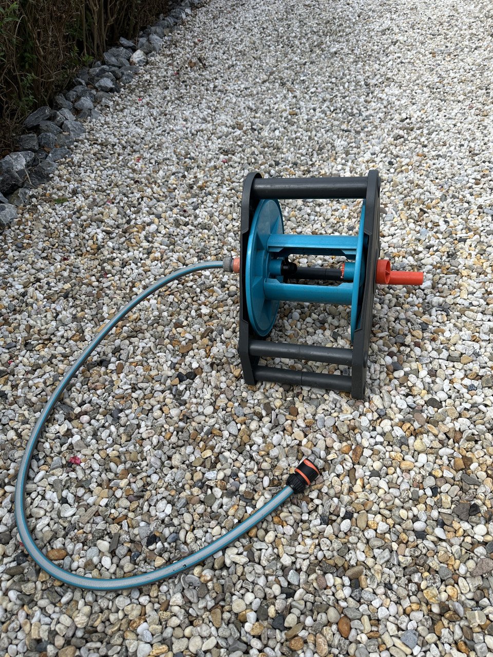 Gardena haspel met wateraansluiting