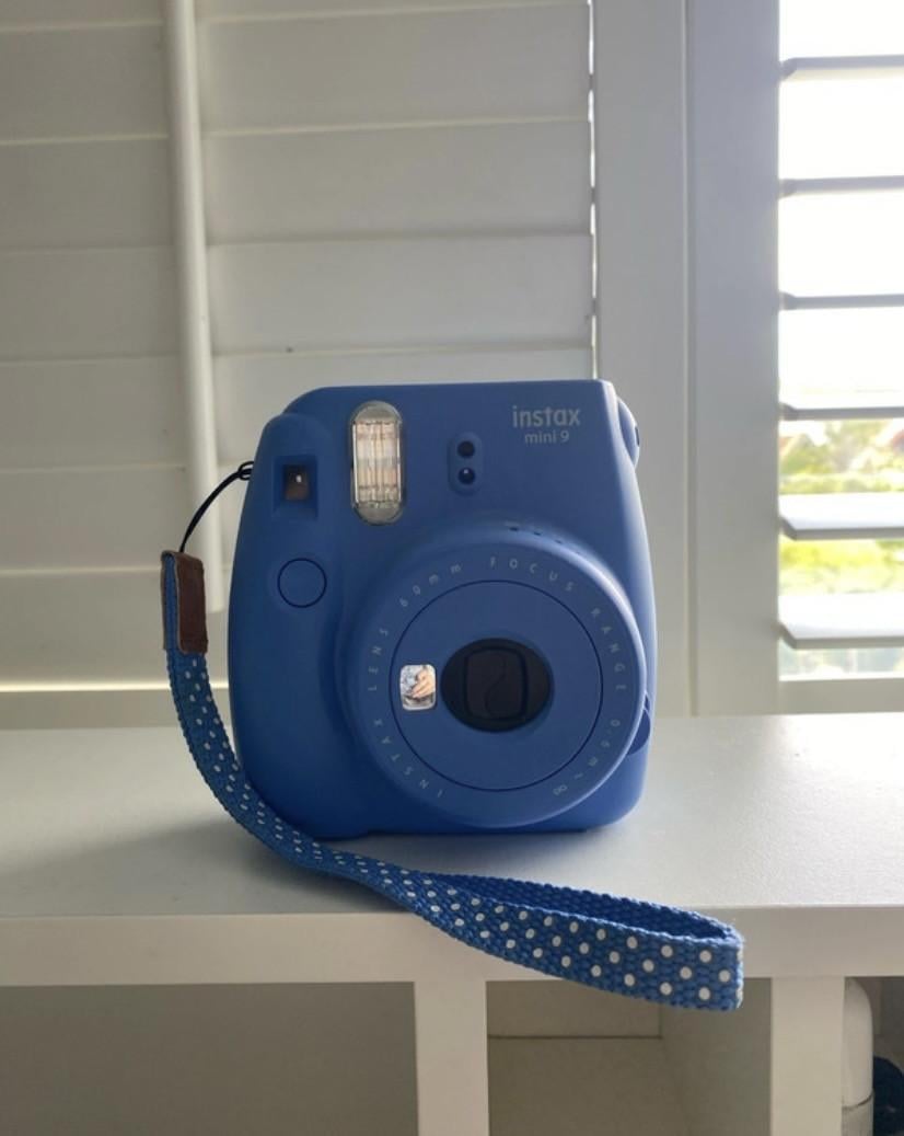 FujiFilm Instax Mini 9 - Blauw (Werkt nog goed!)