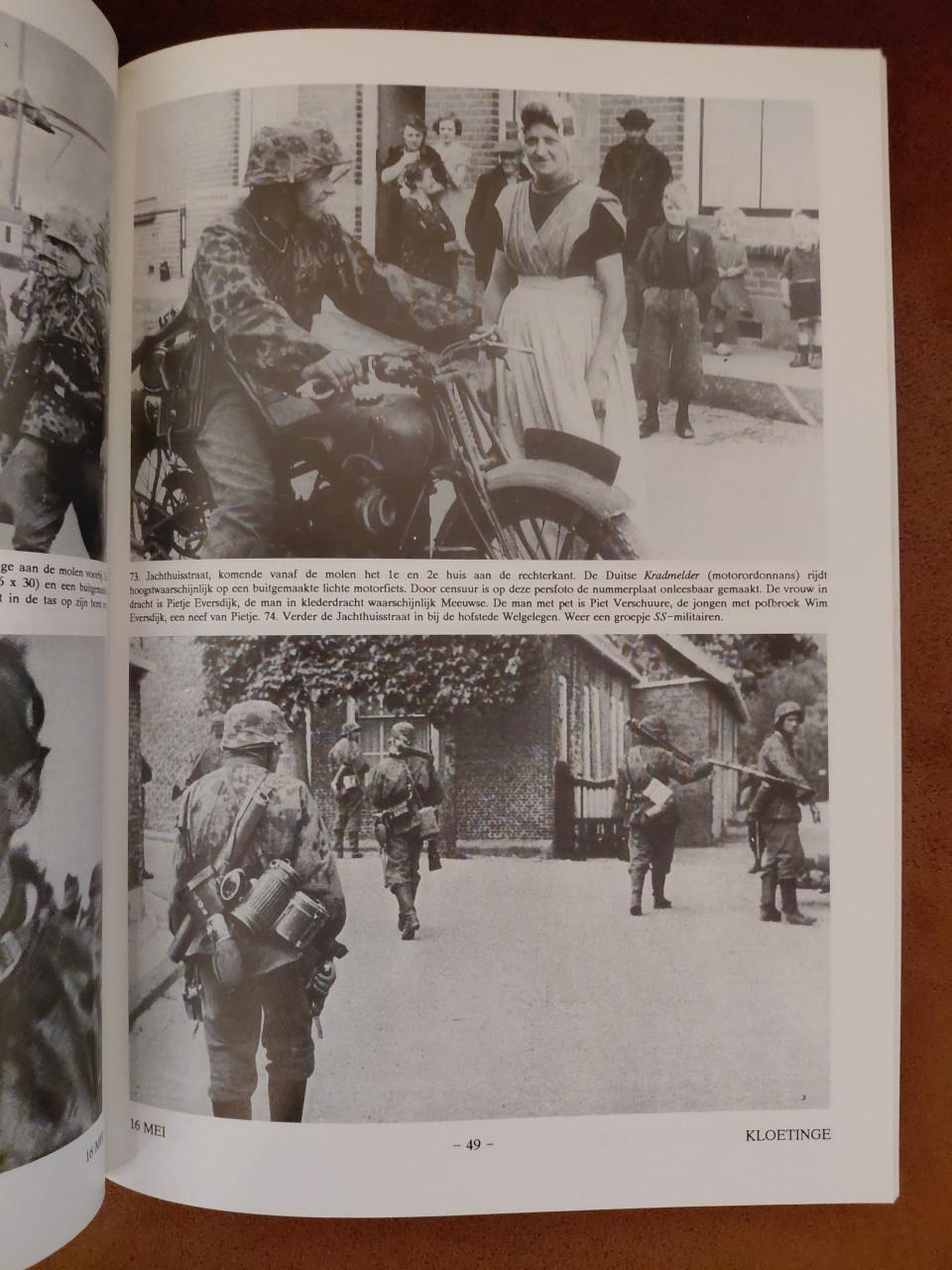 Deutschland verovert Zeeland.  Duitse inval 1940. Houterman