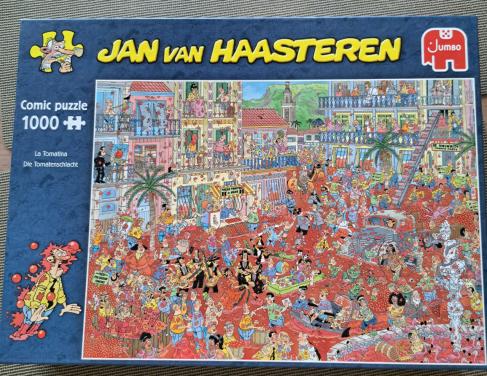 Puzzel La Tomatina Jan van Haasteren