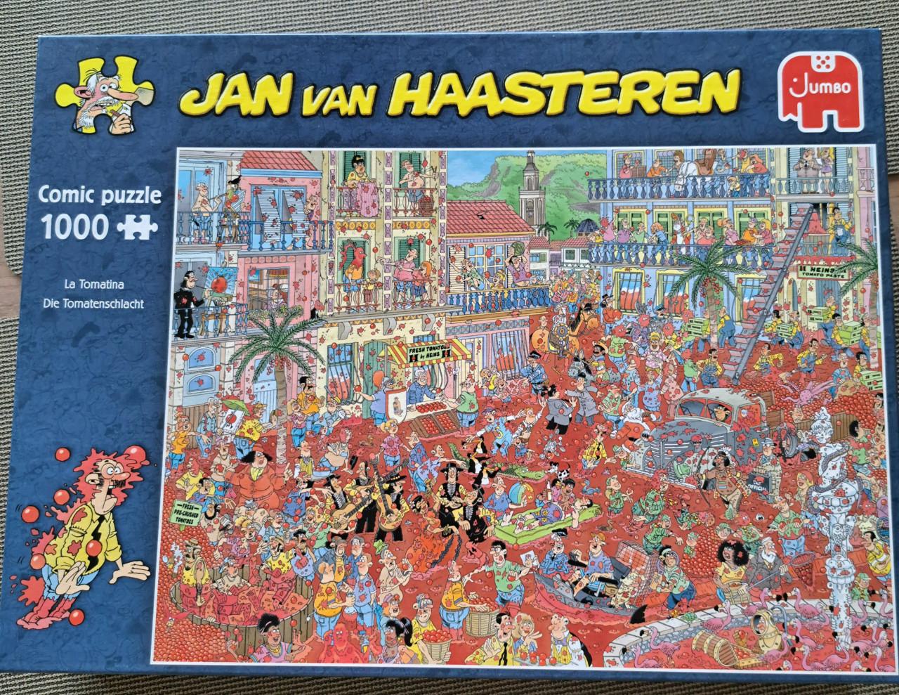 Puzzel La Tomatina Jan van Haasteren