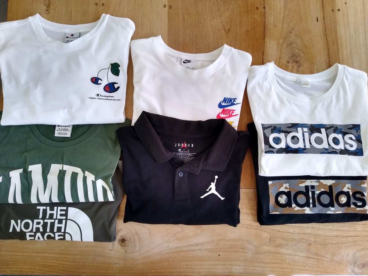 (Sport) t-shirts 13-15 jaar