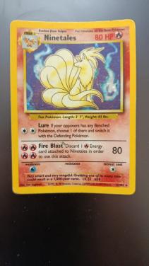 Pokémon Ninetales Holo 12/102 – Base Set 1999