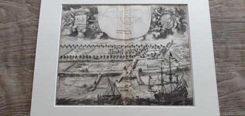 Kopergravure "Nieuwland". Zeeland