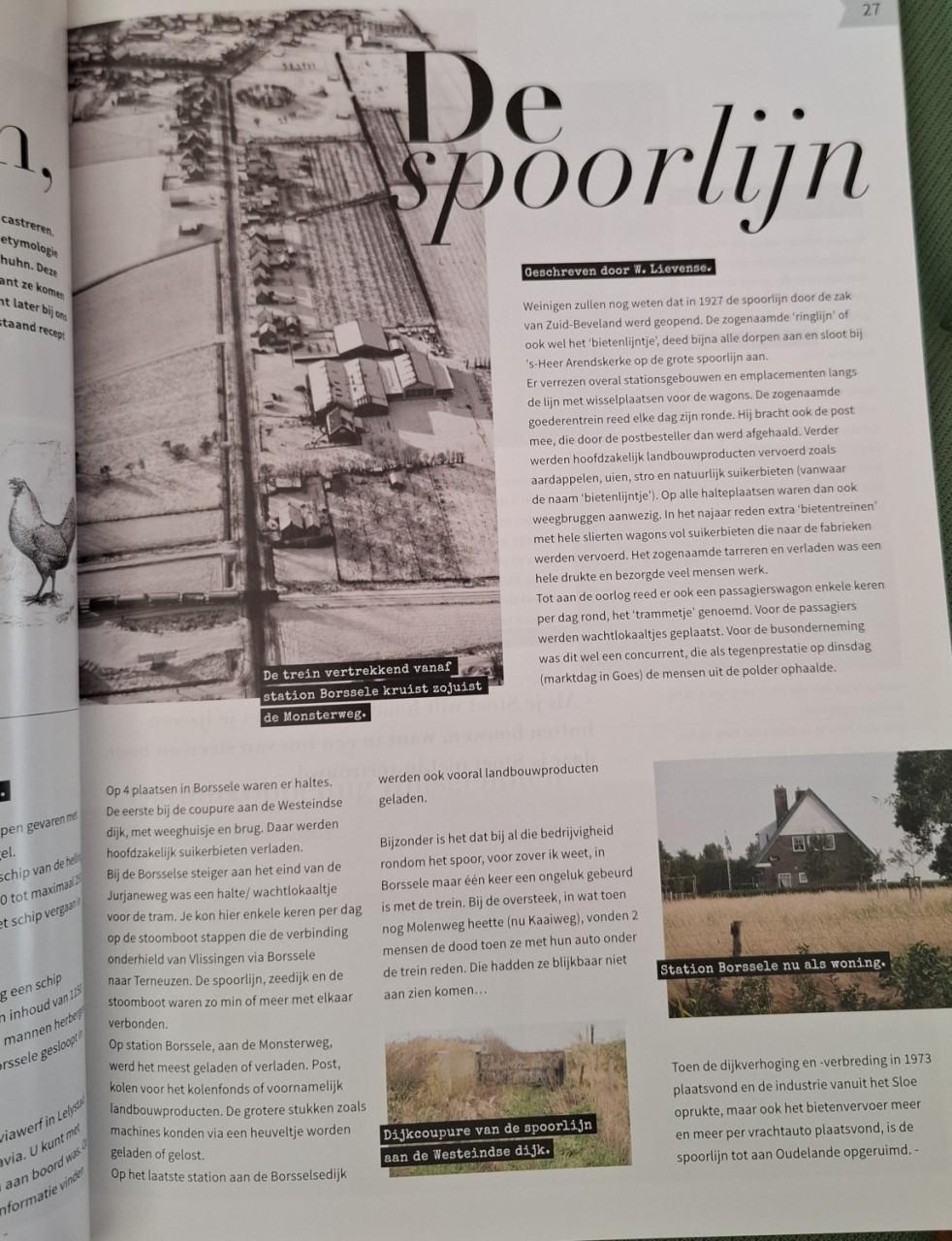 Borssele & polder 400 jaar, de unieke bewaarglossy van Borssele