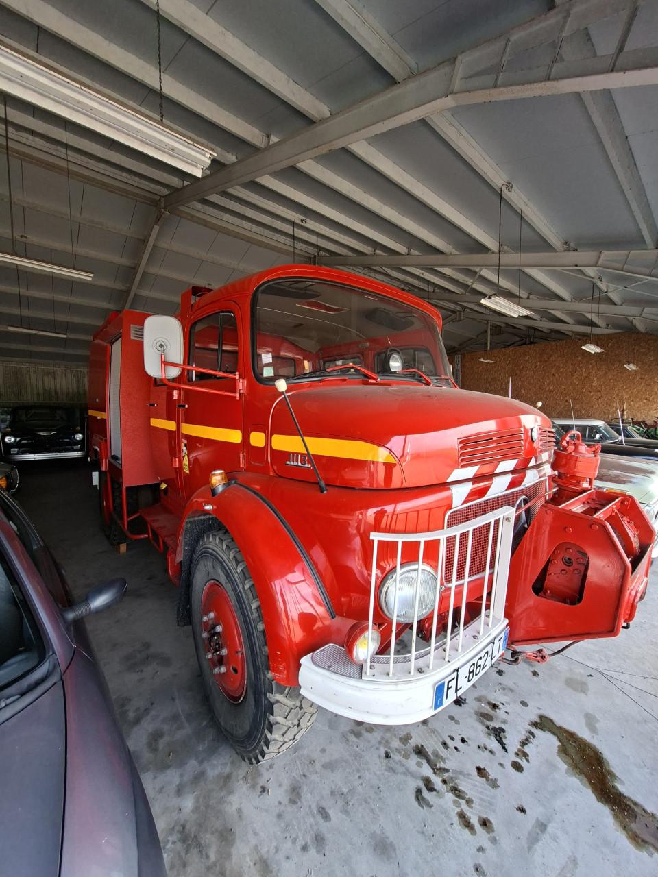 Mercedes Benz 1113 LAF Brandweer Hulpvoertuig 4x4