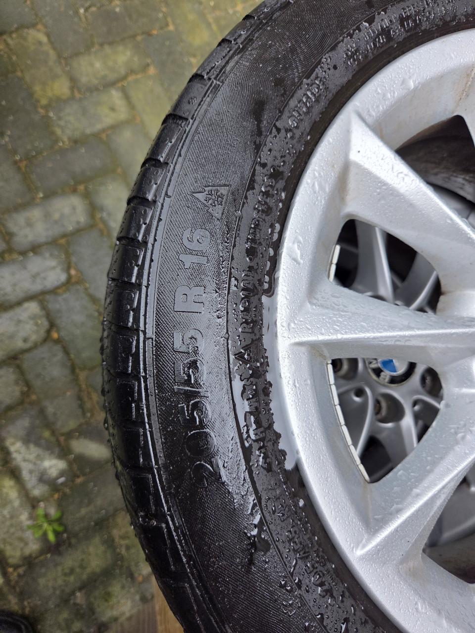 Licht metalen velgen BMW incl winterbanden