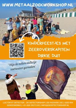 Schatzoek activiteiten bij Luctor et Detector, het hele jaar mogelijk