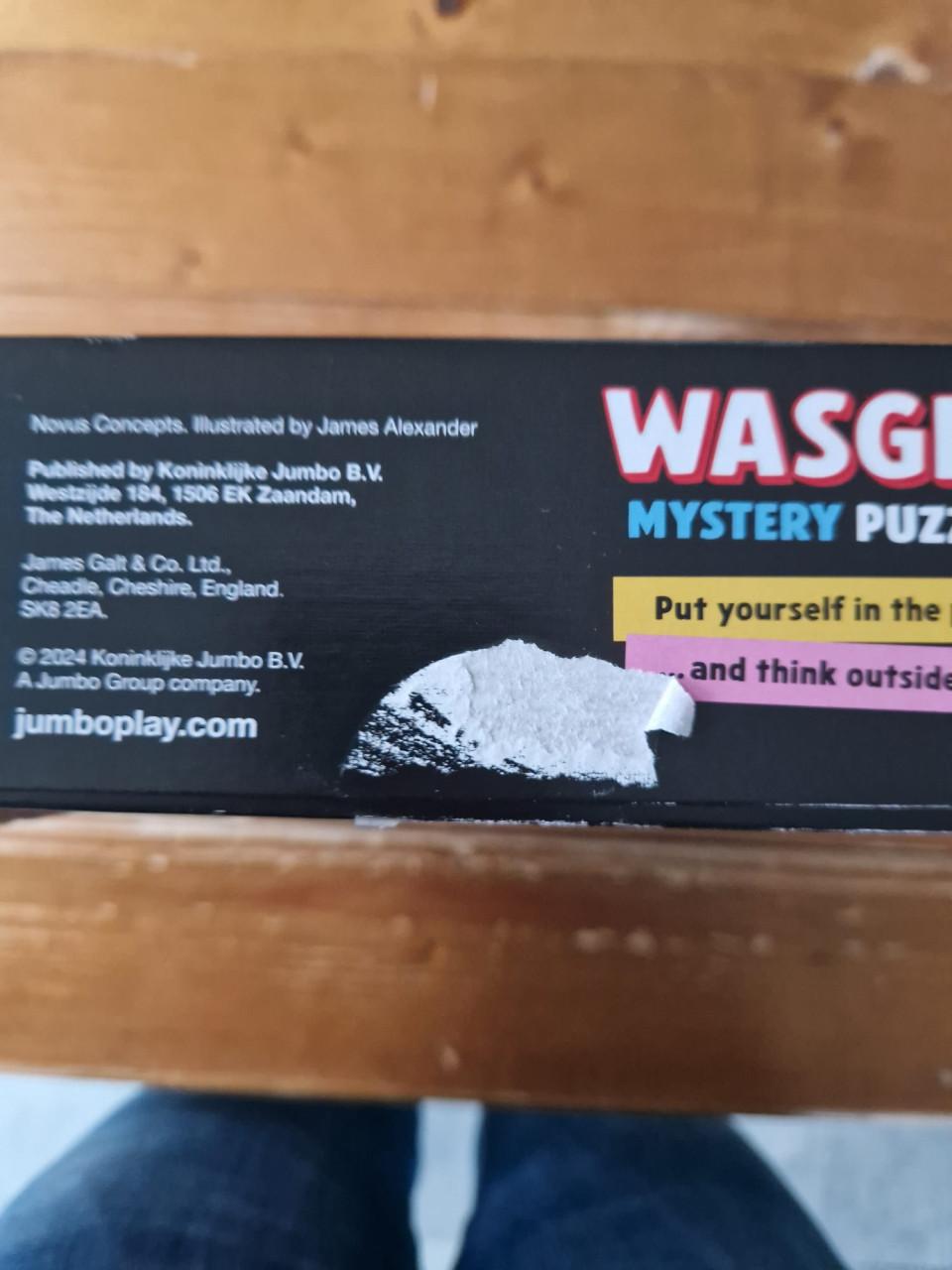 Wasgij puzzel 1000 stukjes mystery nummer 26 Date Night