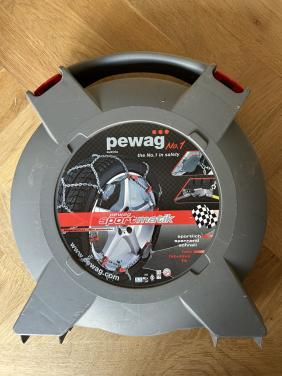 Sneeuwkettingen (ongebruikt), diverse maten, zie foto's