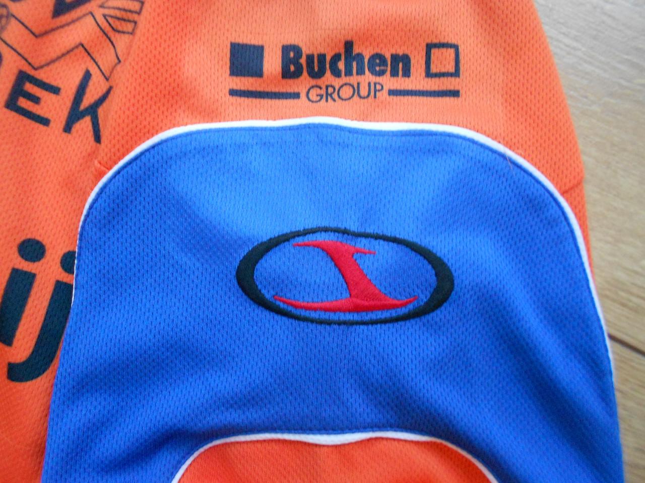 Vintage Hsv hoek matchworn eerste elftal voetbalshirt.