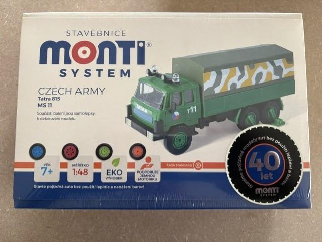 Monti System/ 3 bouwpakketten van vrachtwagens in 1/48 schaal
