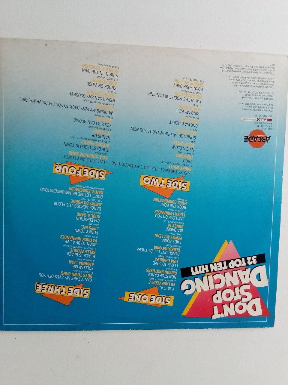 4 jaren 70 lp's o.a. Abba en Dance Classics