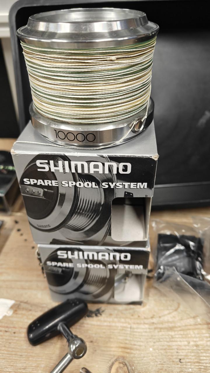 Strandvisset compleet - Shimano Speedcast - DAM Steelpower
