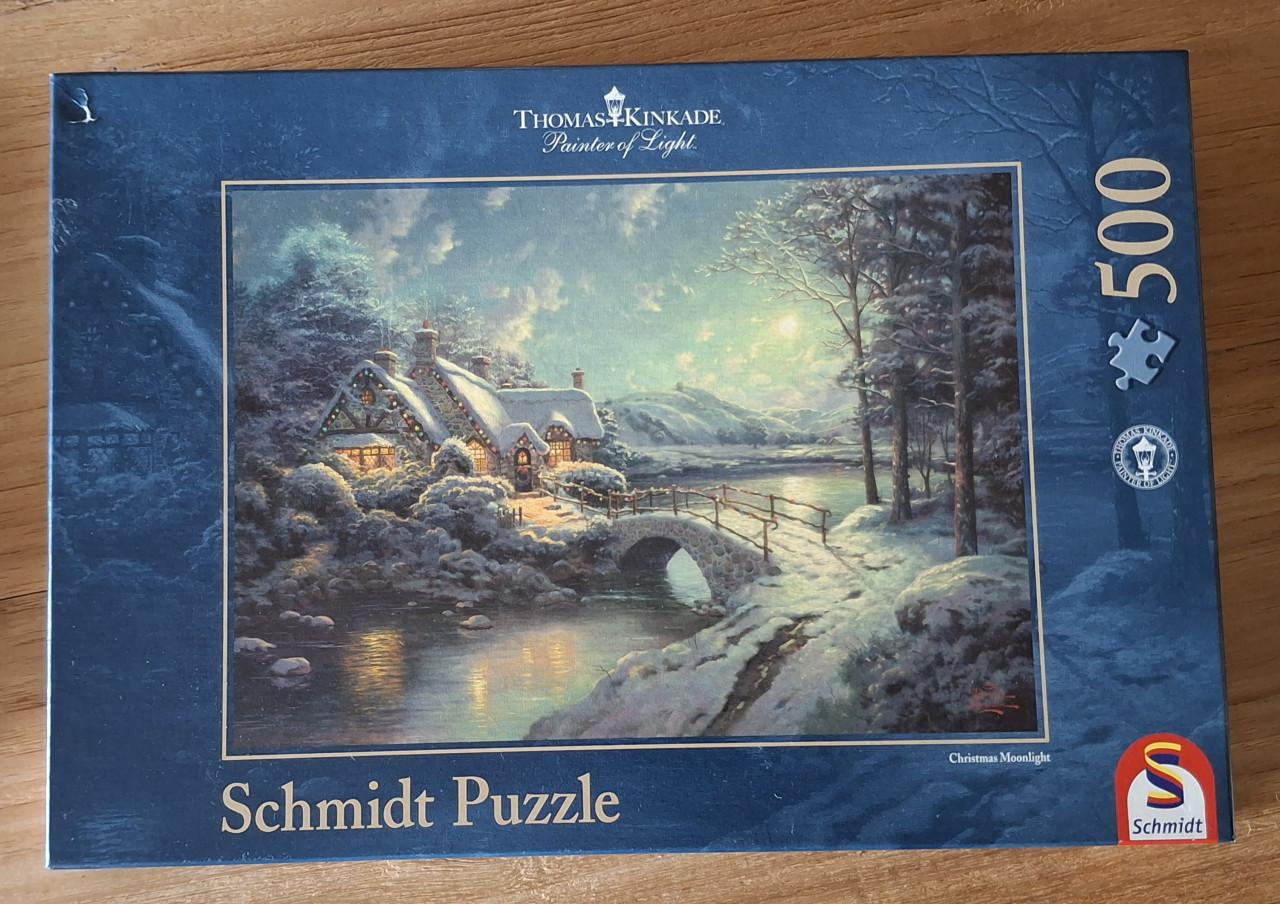 Legpuzzel: Christmas Moonlight, 500 stukjes
