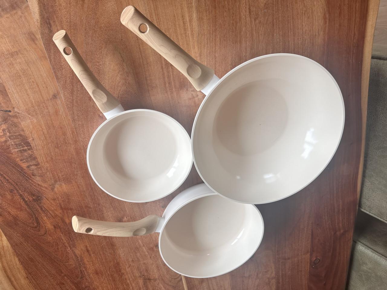 Pannenset Cook & Pan Go Ivory pannenset 9 delig