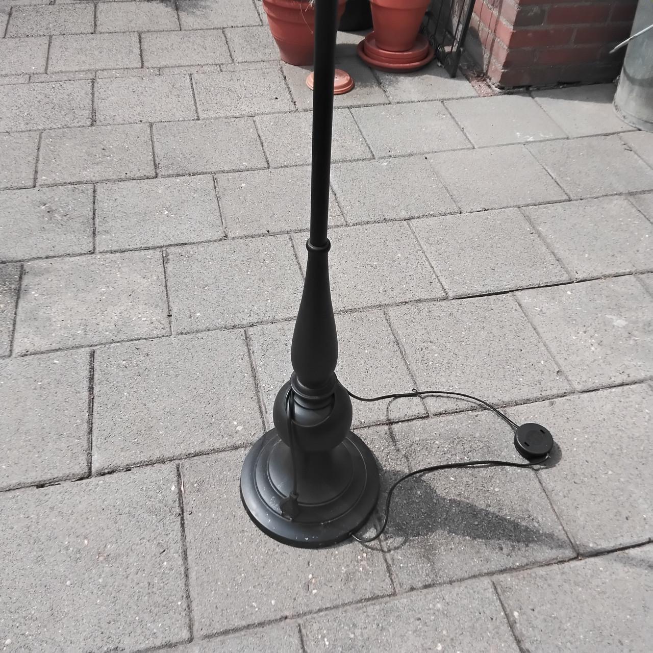 Staande lampvoet zwart