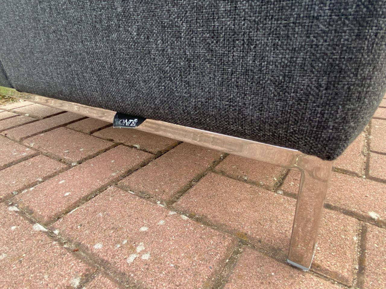 Montel Donkergrijze Stoffen Hoekbank -Gratis Levering NL