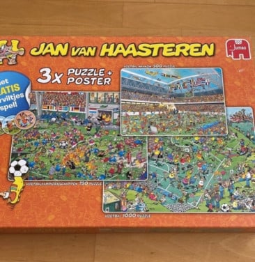 Jan van Haasteren puzzel 3 in 1