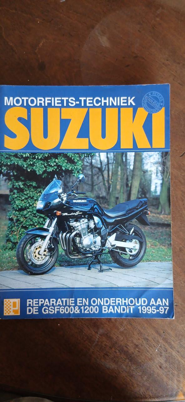 Werkplaats boek suzuki bandit