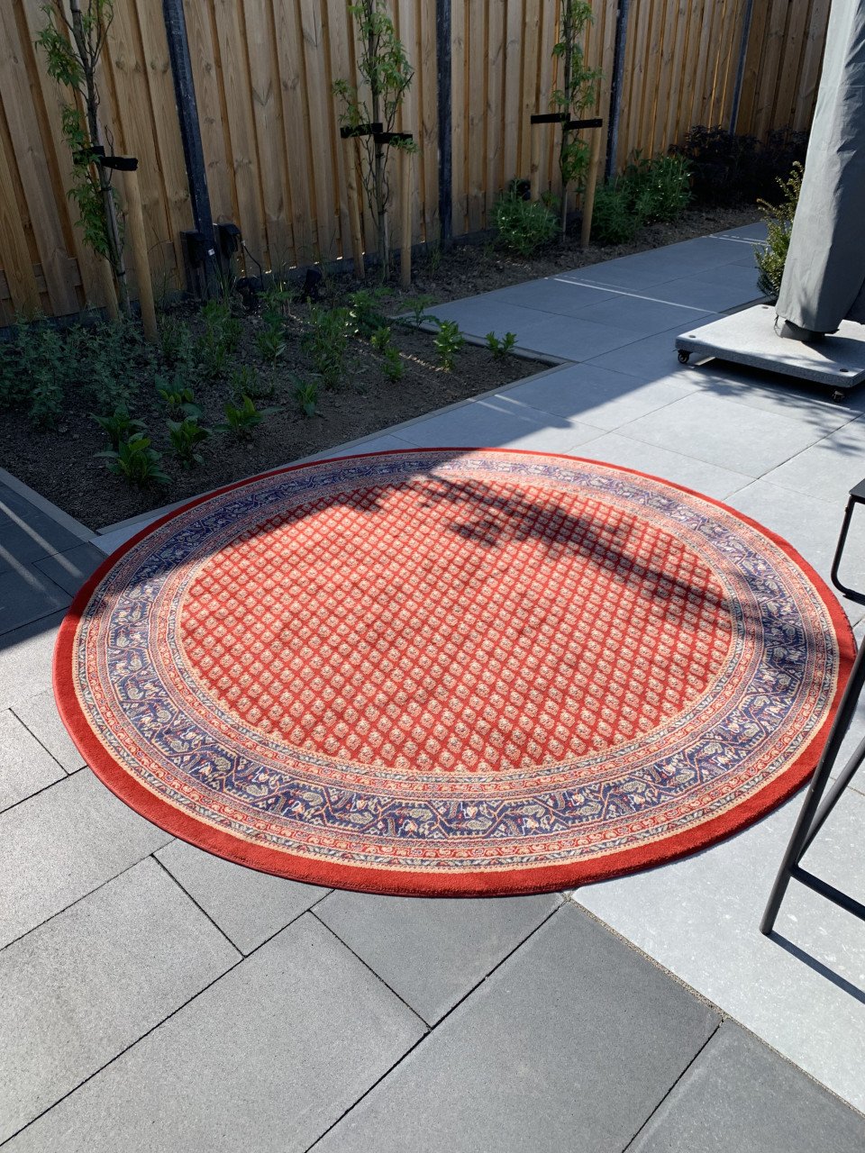 ✨Prachtig Sfeervol ROND Vintage Vloerkleed✨200 cm Doorsnede✨