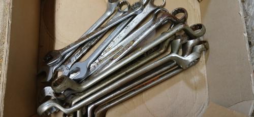 Ring en steeksleutels maat 17 tot 32