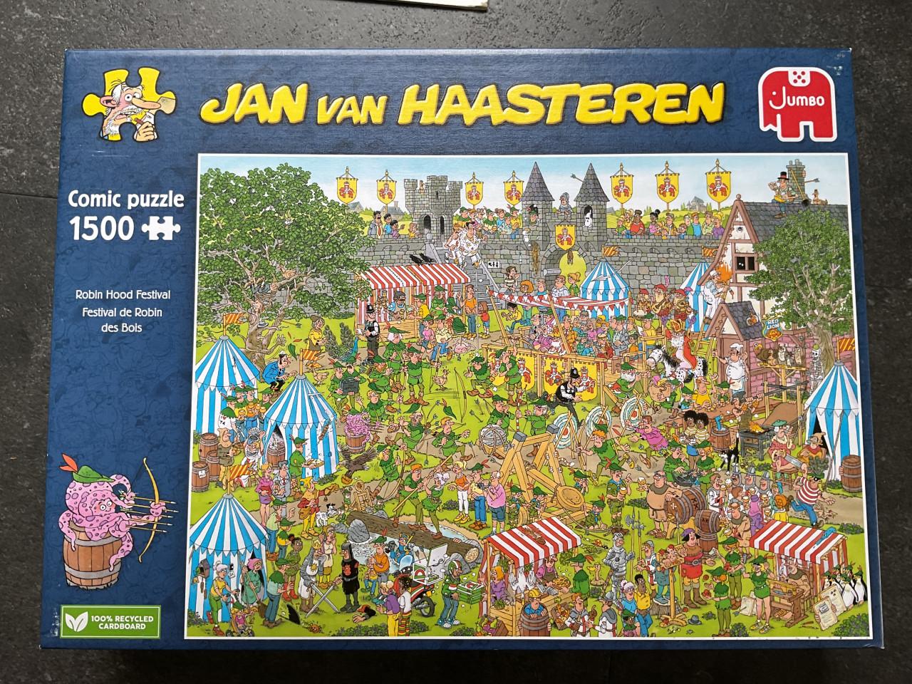 Van Haasteren puzzel, 1500 stukjes