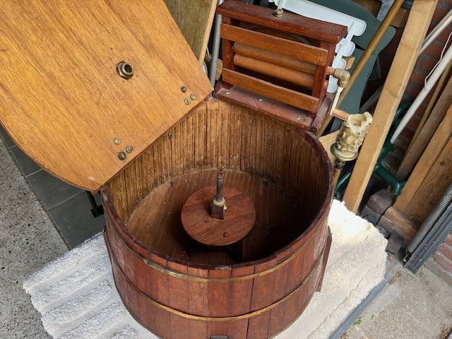 Bloembak  model Wasmachine