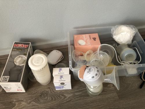 Nuby elektrische borstkolfset complete set
