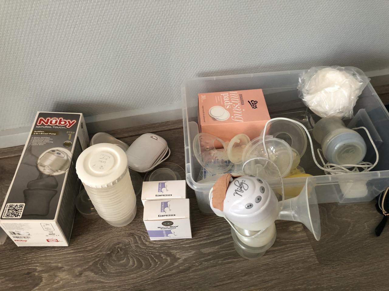 Nuby elektrische borstkolfset complete set