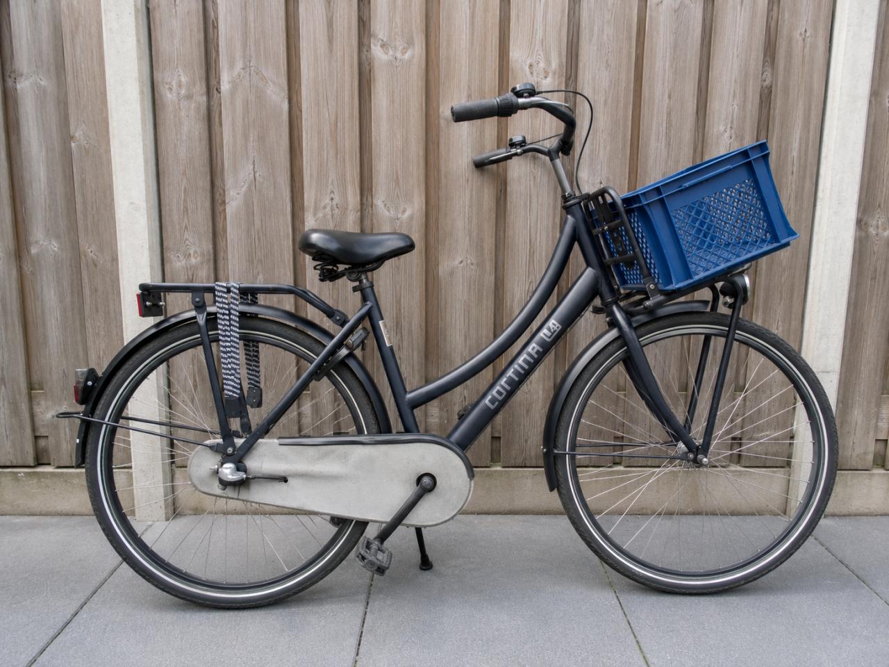 🚲 Cortina U4 Transport Meisjesfiets – 26 inch | Star Grey Matt ✨