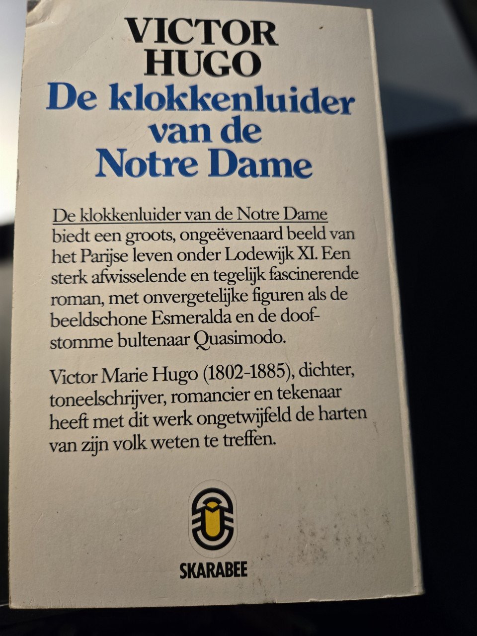 Boek: De klokkenluider van de Notre Dame  1982  Hugo, Victor