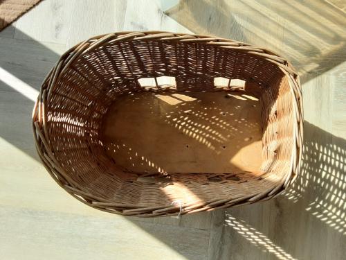 Honden mand voor op de fiets i.p.s.