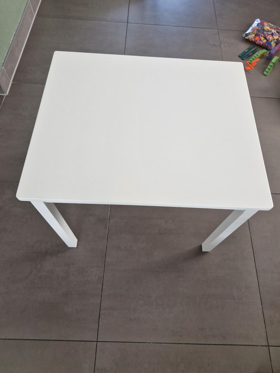 Tafeltje wit 50 bij 60