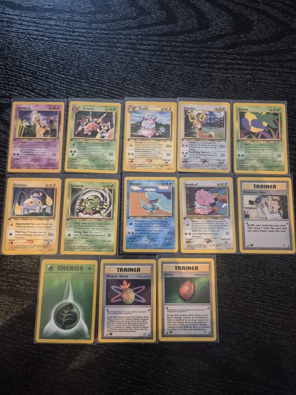 Pokemon Neo Genesis 1st Edition Bundle