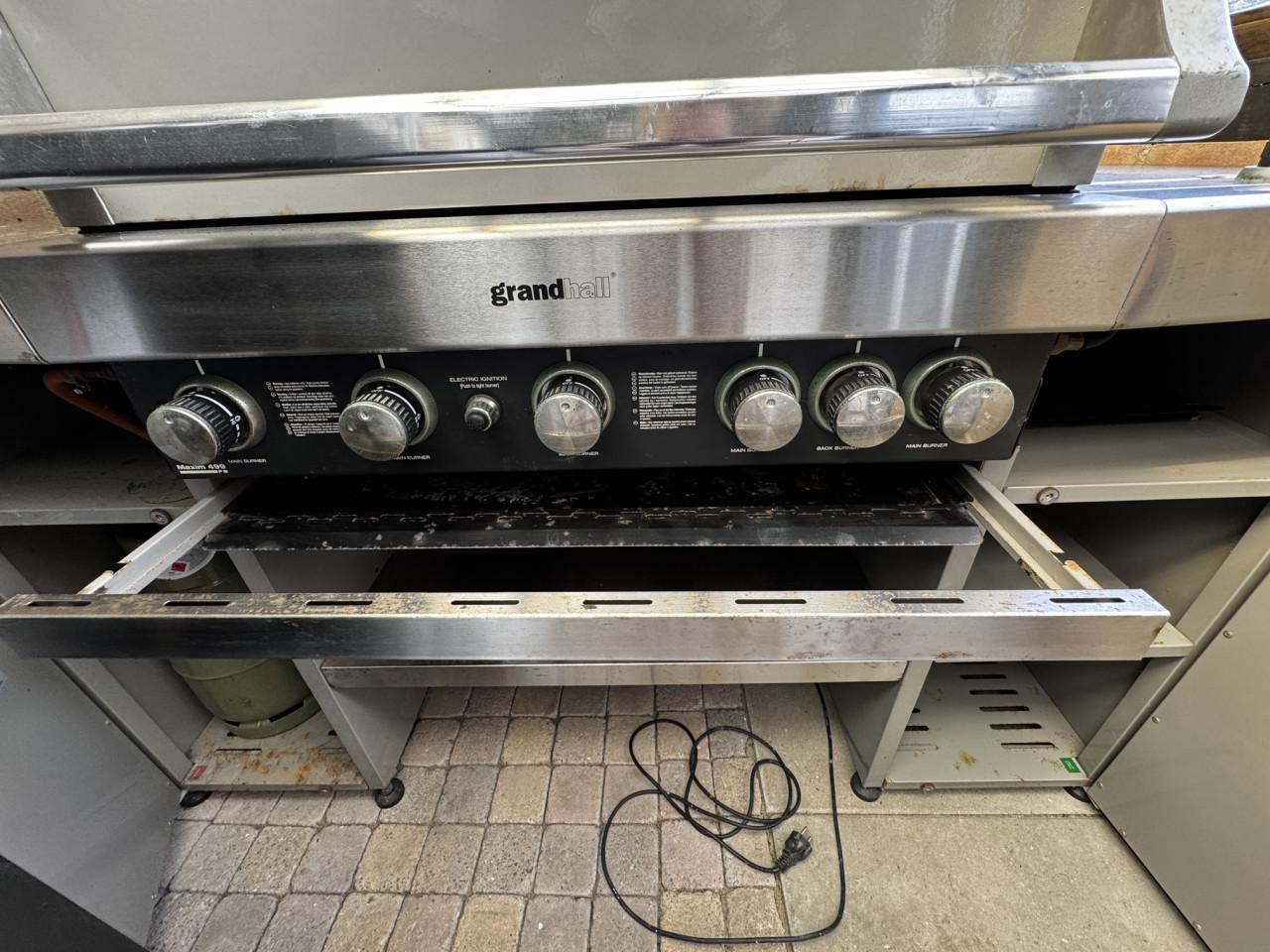 Barbecue Buitenkeuken op gas GRAND HALL G4