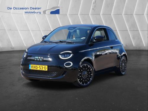 Fiat 500 La Prima 42 kWh Leder Pano Camera 94.9% SOH