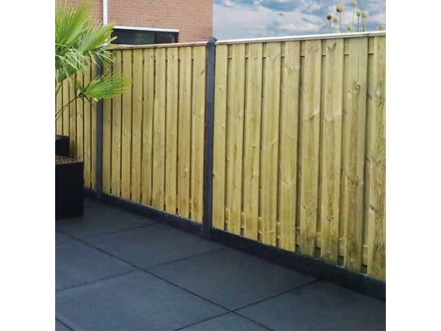 HOUT BETONSCHUTTING OOK ALLES LOS LEVERBAAR