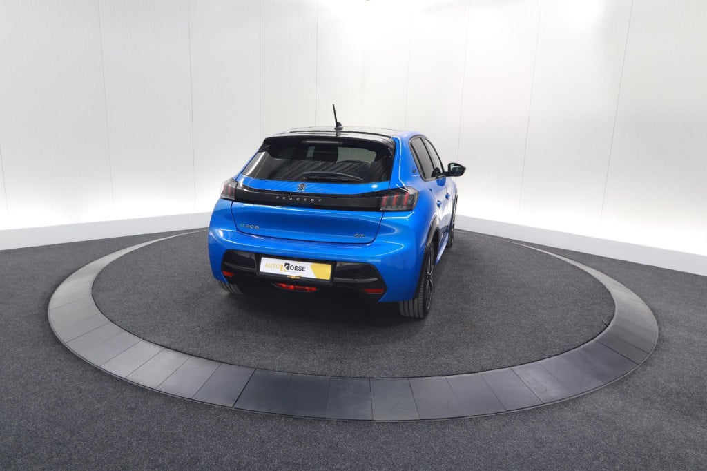 Peugeot 208 ev gt pack 50 kwh | 3 fase | camera | panoramadak | dodehoekdet
