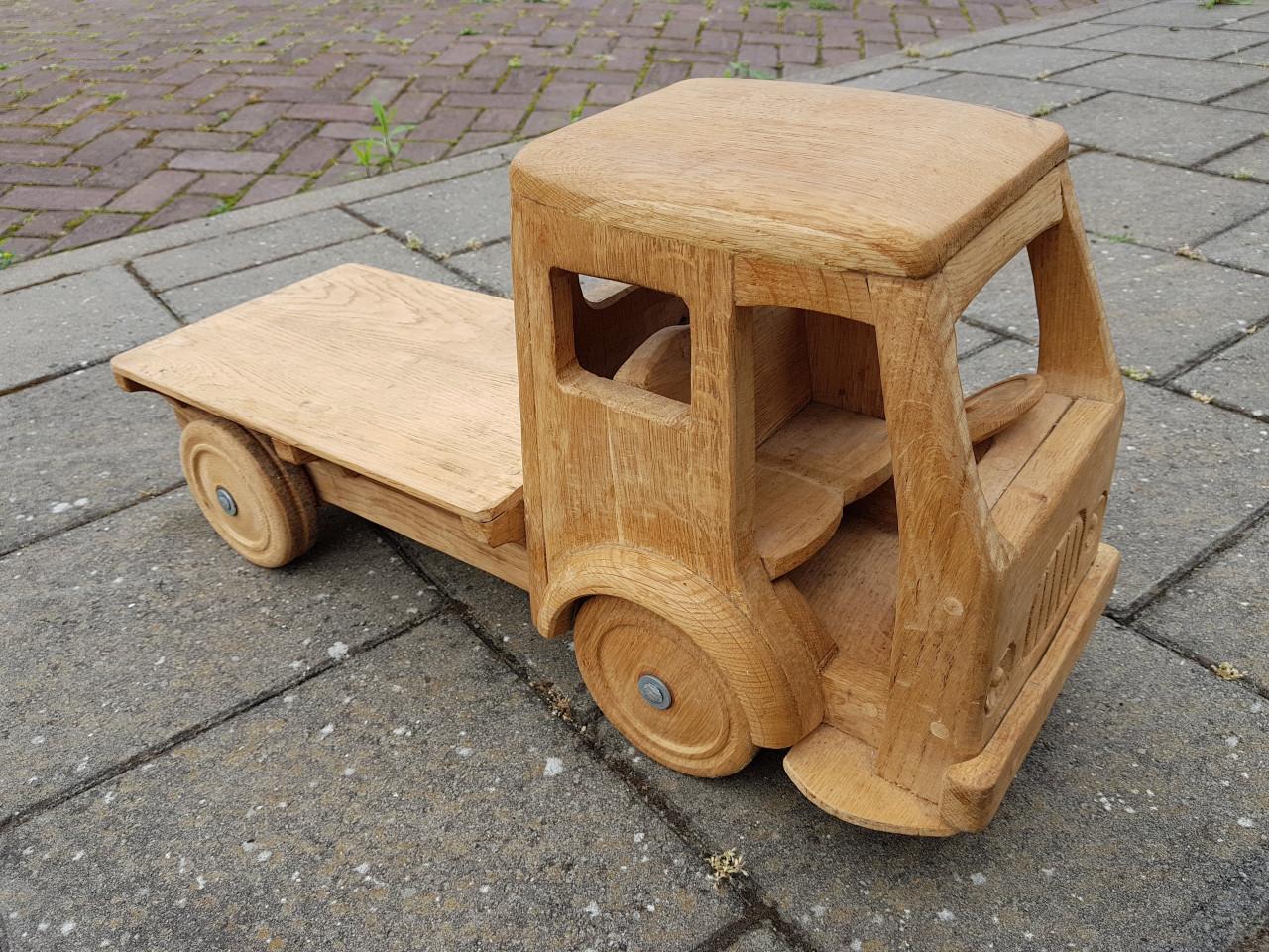 Houten oplegger, handgemaakt