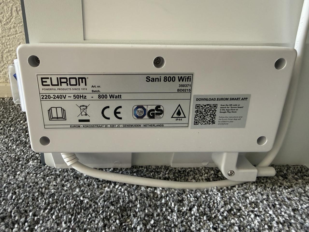 Warmtepaneel 800 Watt