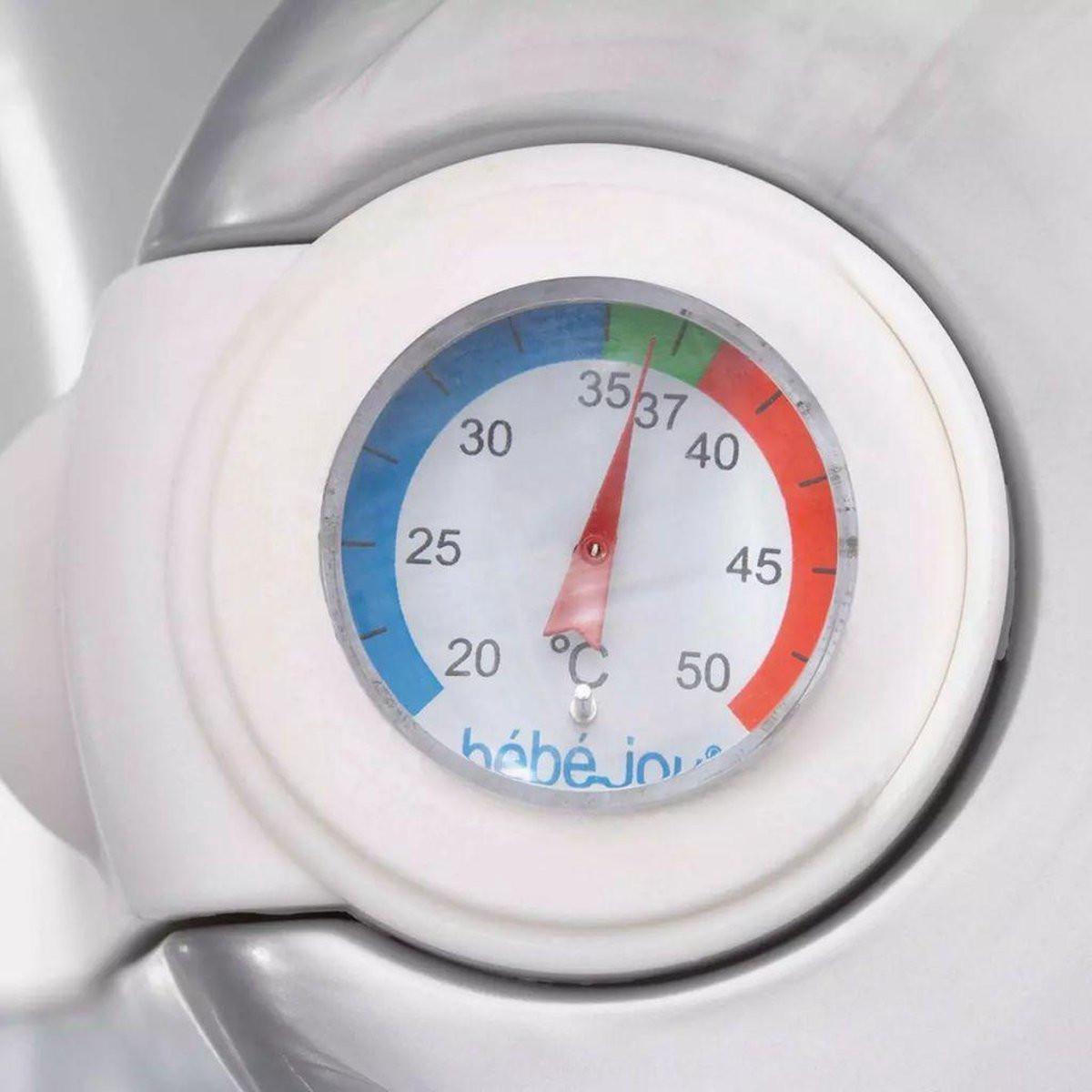 Te koop aangeboden: zo goed als nieuw Bebe-jou thermobad met standaard.